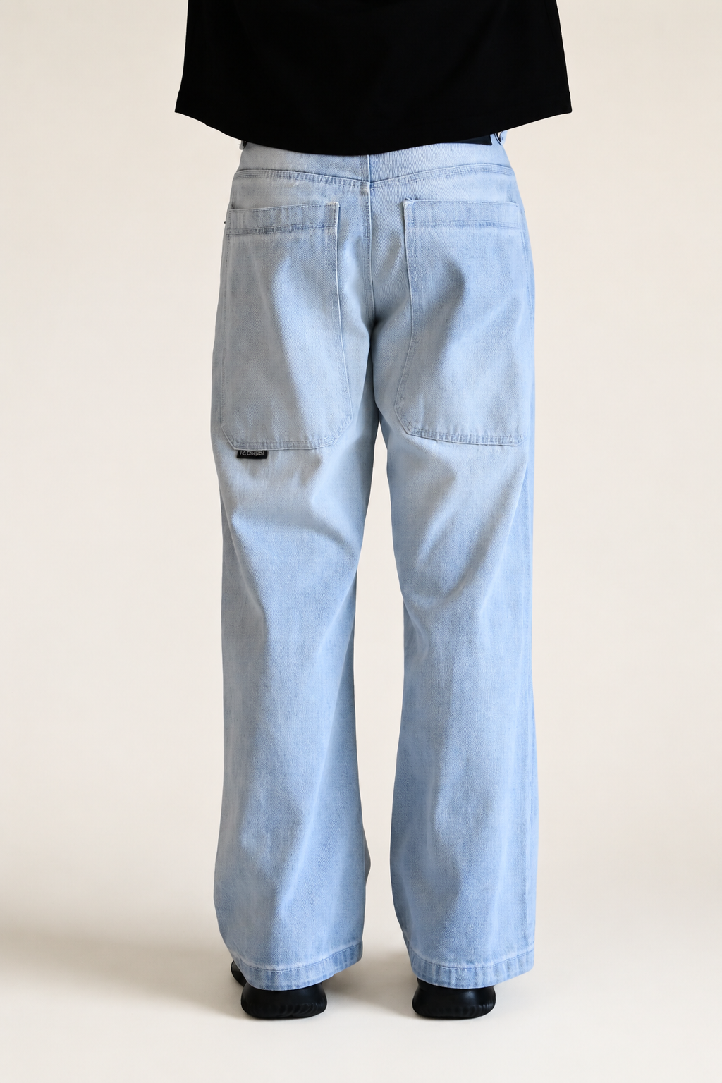 Full length front view of the jean