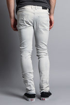 Scribbled Bleach Washed Jeans