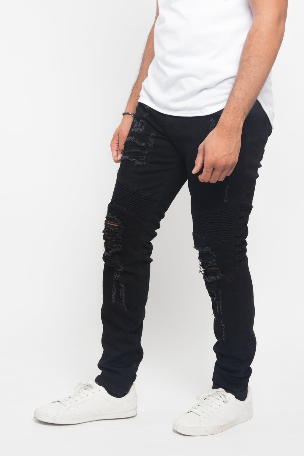 Full length of the slim leg
