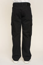 Baggy Fit Cargo Denim Jeans