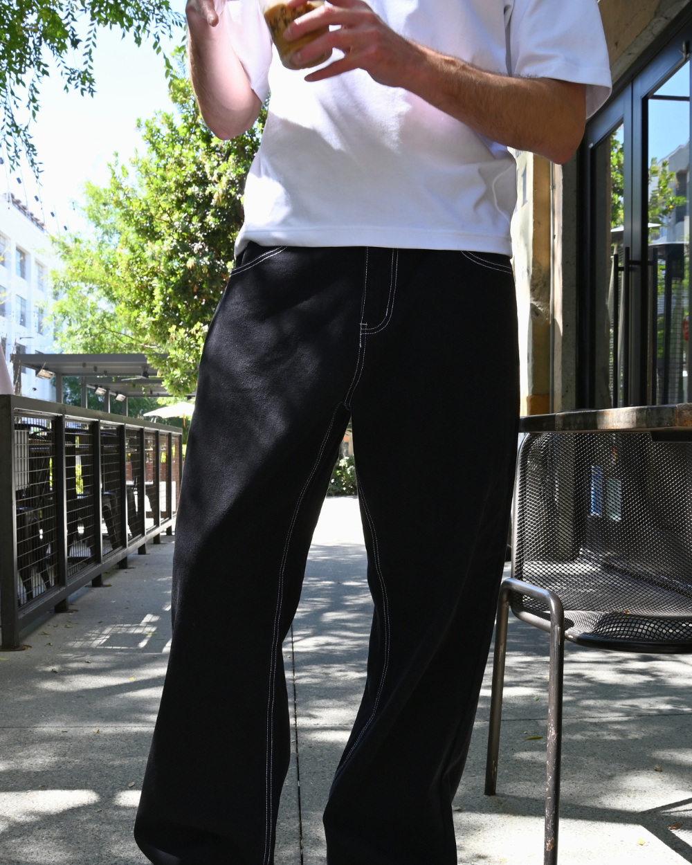 JEAN FACTORY — super-wide-leg-baggy-jeans-heavyweight-indigo
